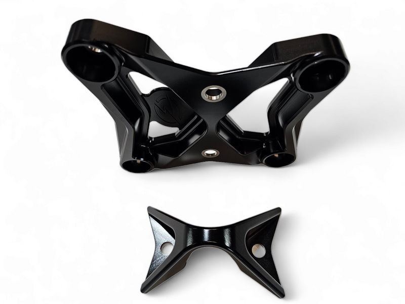 Can-Am Maverick X3 Radius Rod Plate - Elektric Off Road - Anodized - Black - `17-`21